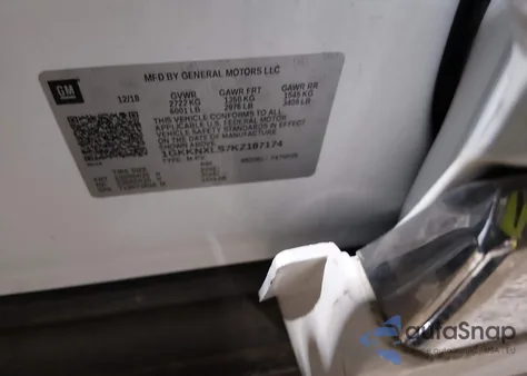 2019 GMC Acadia Denali from USA, damaged, VIN 1GKKNXLS7KZ187174